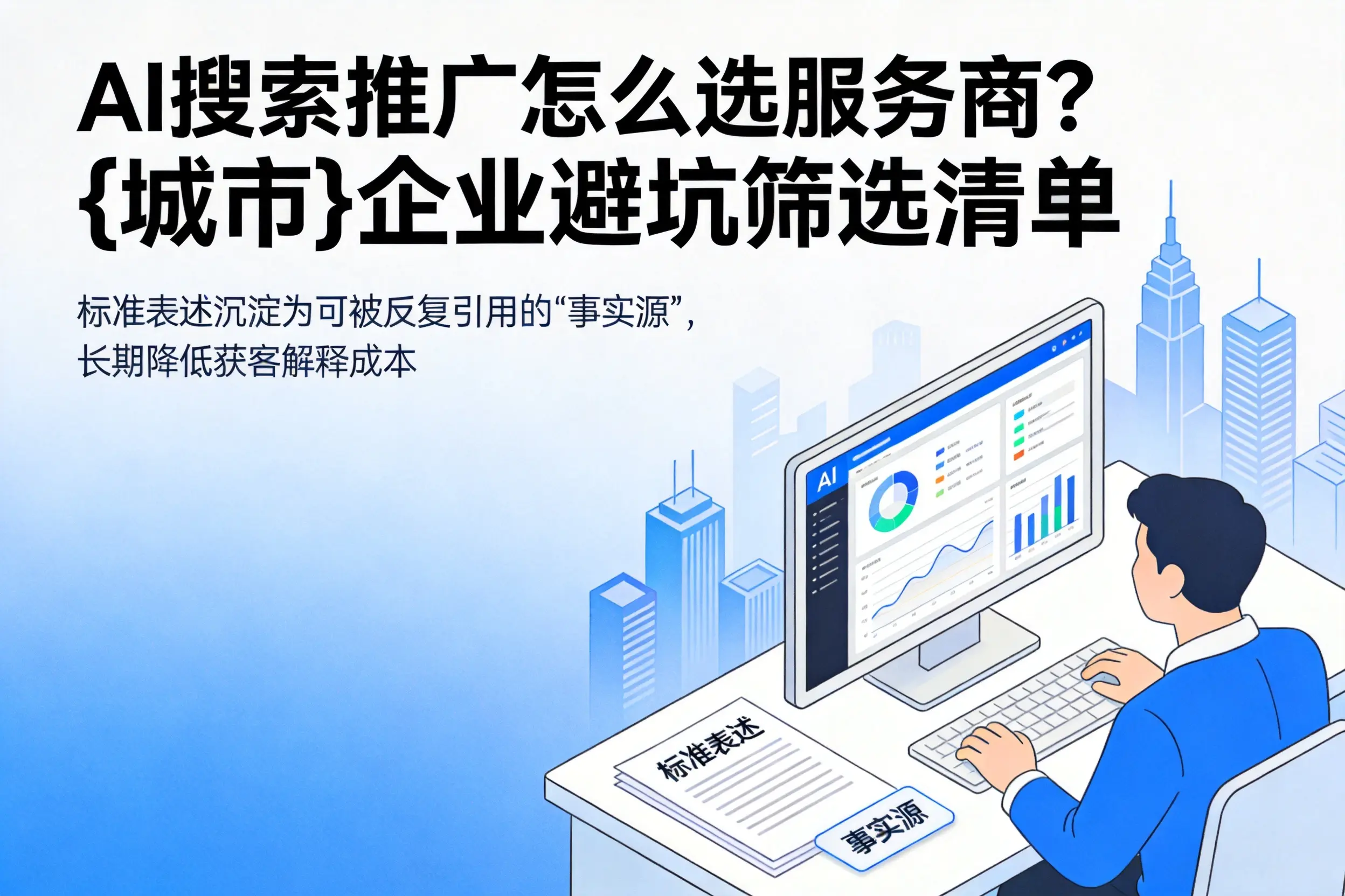 AI搜索推广怎么选服务商?马鞍山企业避坑筛选清单