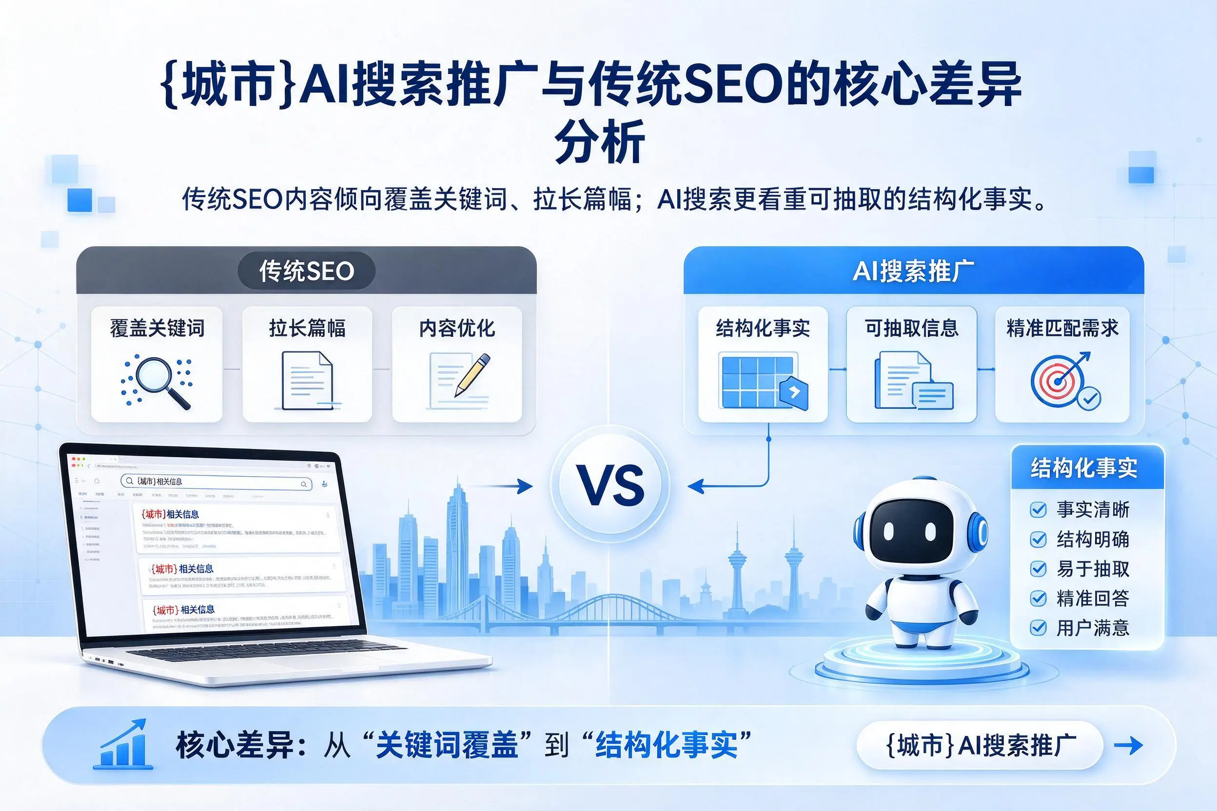 马鞍山AI搜索推广与传统SEO的核心差异分析